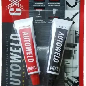 Szezonális akció CX-80 AutoWeld hideghegesztő, ragasztó 2*27 g